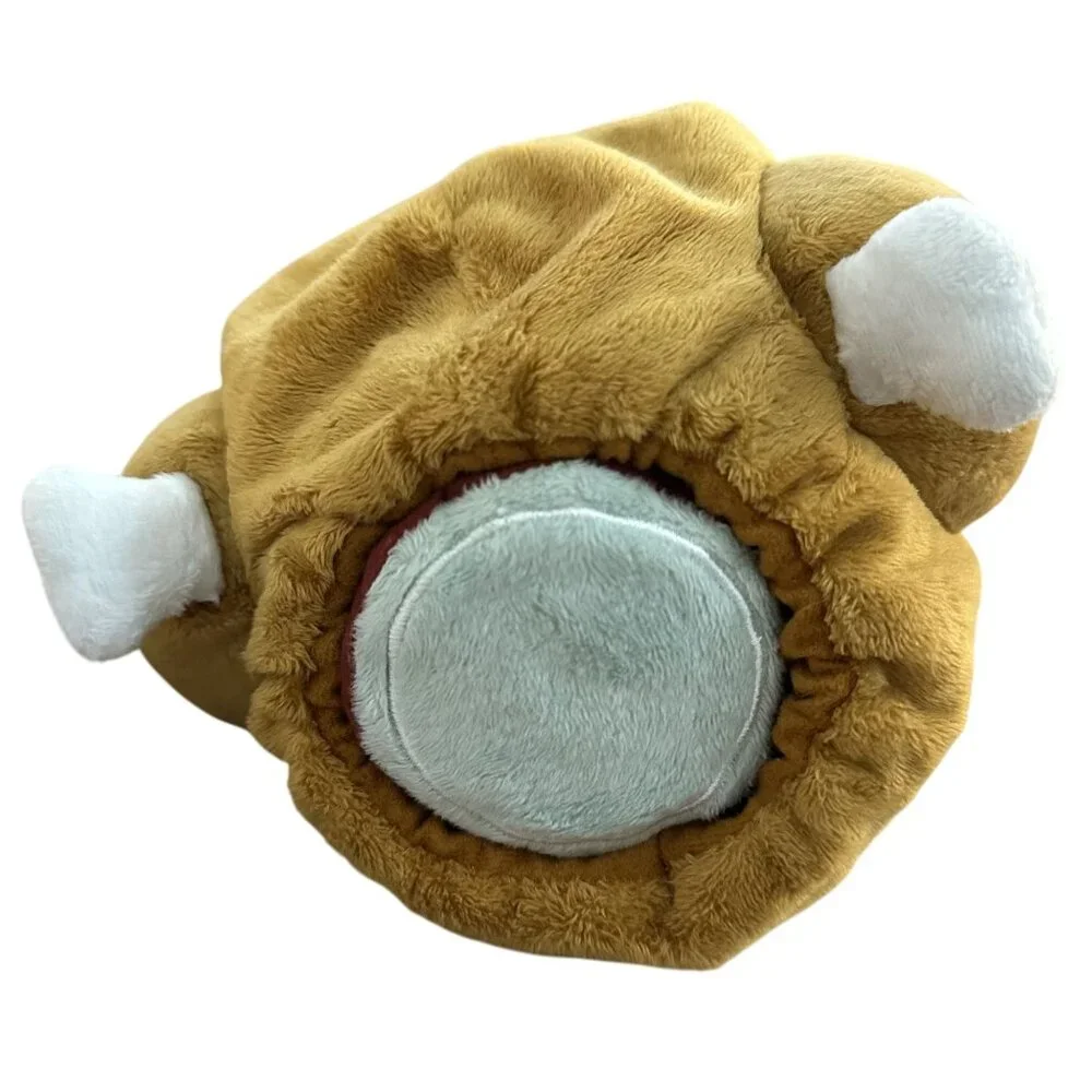 Bark Box Dog Toy Medium/Large Oven Barked Stuffed Turkey Crinkle BarkBox CLEAN